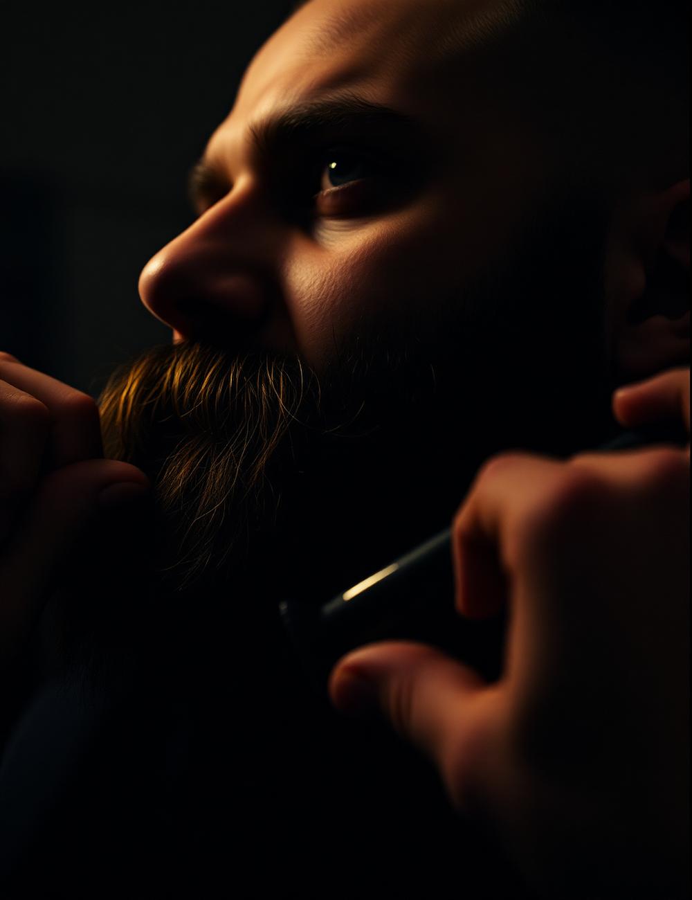 Baard trimmen